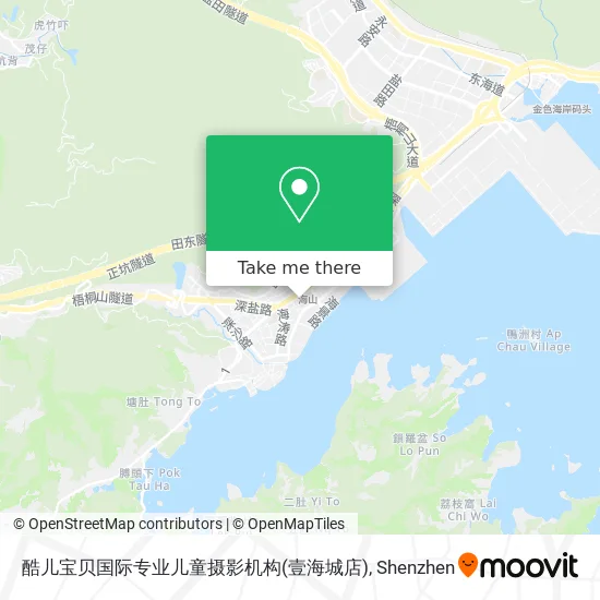 酷儿宝贝国际专业儿童摄影机构(壹海城店) map