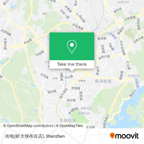 街电(虾大侠布吉店) map