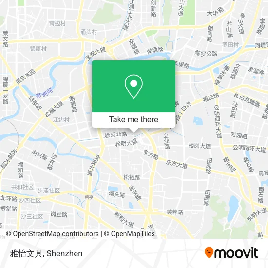 雅怡文具 map