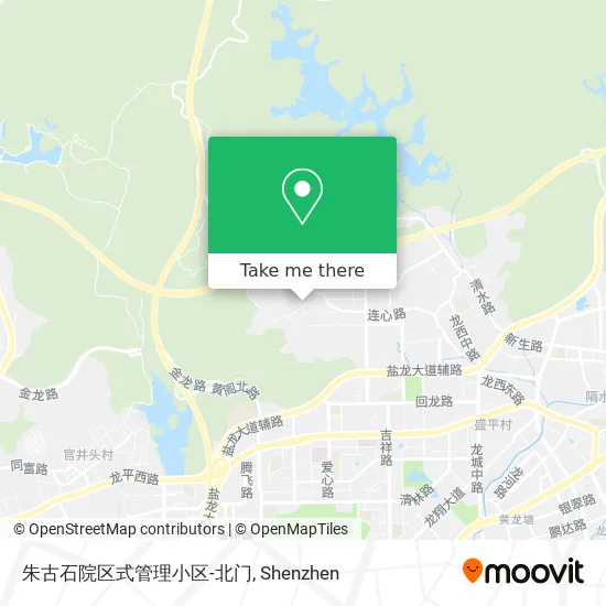 朱古石院区式管理小区-北门 map