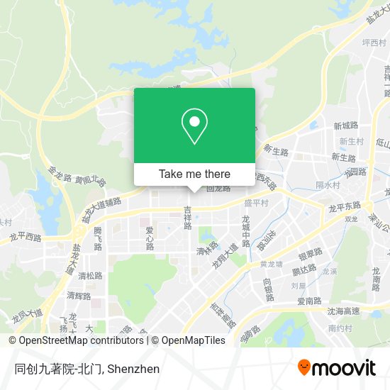 同创九著院-北门 map