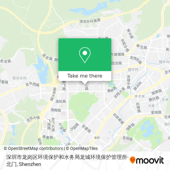 深圳市龙岗区环境保护和水务局龙城环境保护管理所-北门 map