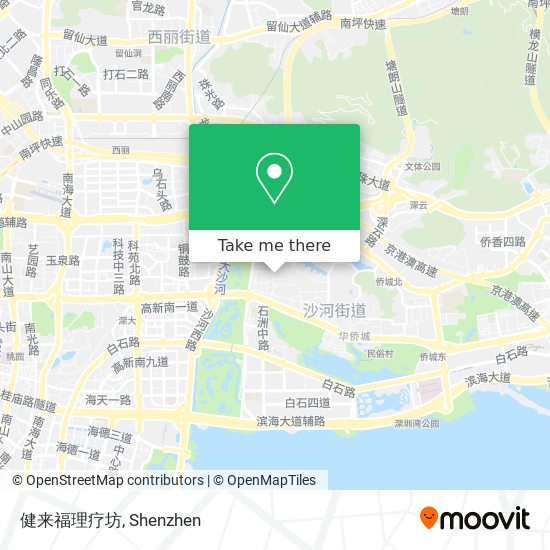 健来福理疗坊 map