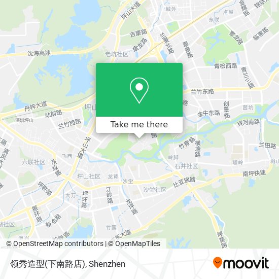 领秀造型(下南路店) map