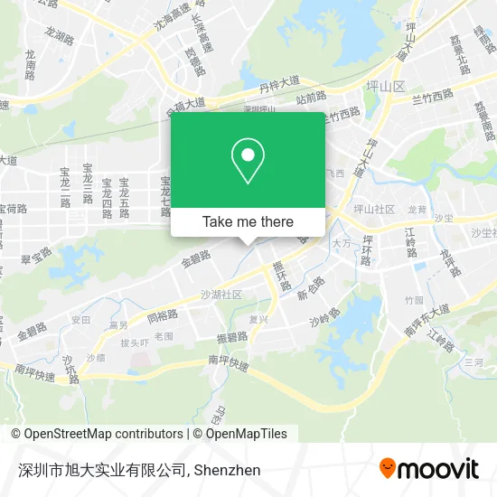 深圳市旭大实业有限公司 map