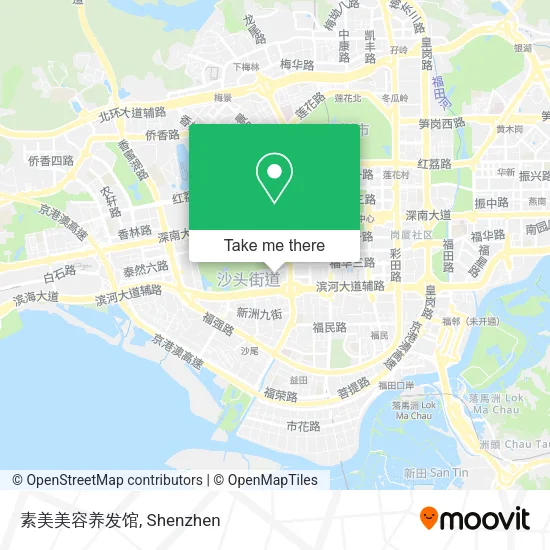 素美美容养发馆 map