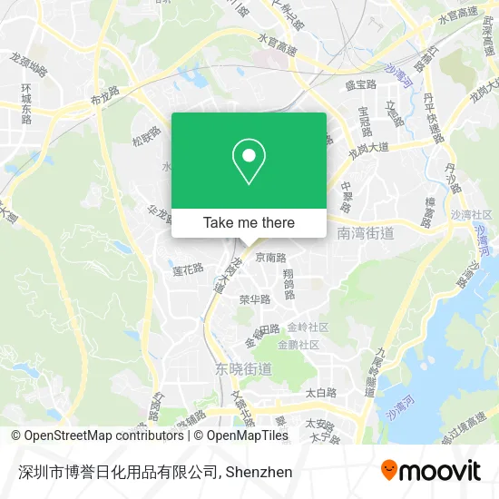 深圳市博誉日化用品有限公司 map