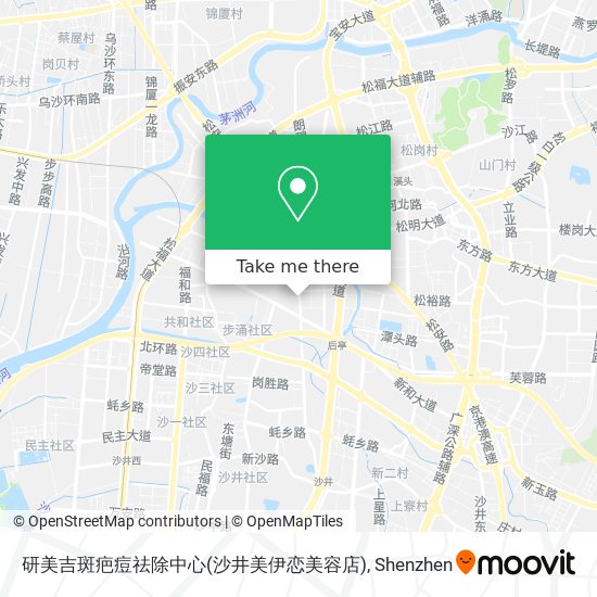 研美吉斑疤痘祛除中心(沙井美伊恋美容店) map