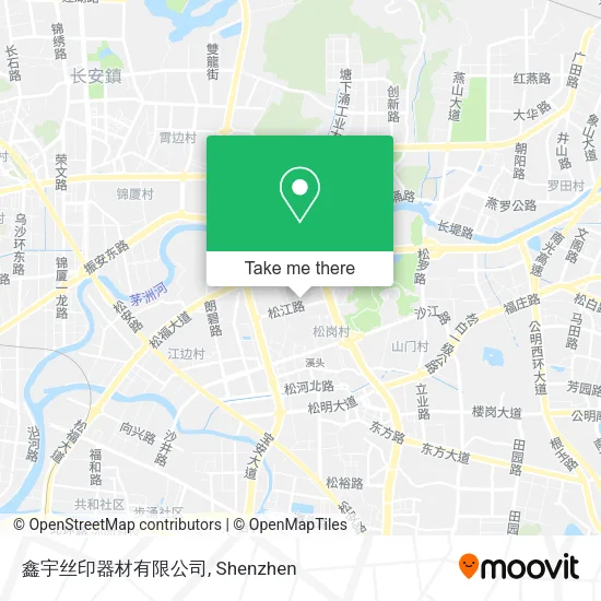 鑫宇丝印器材有限公司 map