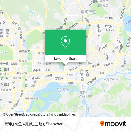 街电(网鱼网咖红宝店) map