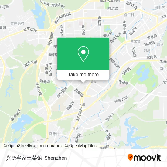 兴源客家土菜馆 map
