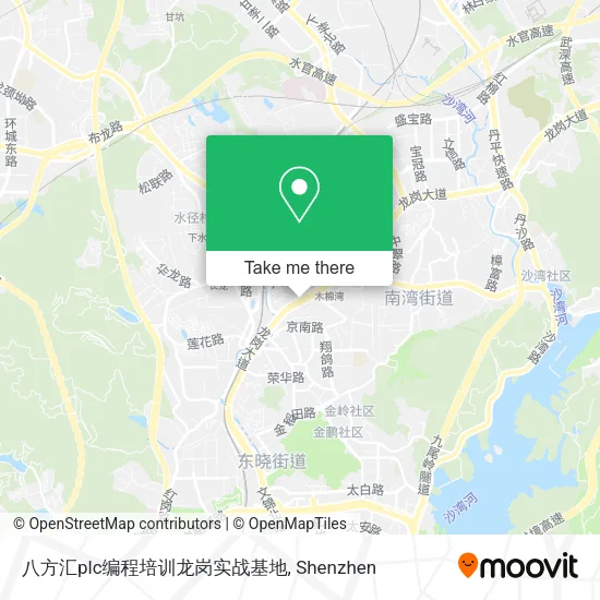 八方汇plc编程培训龙岗实战基地 map