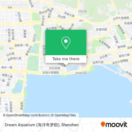 Dream Aquarium (海洋奇梦館) map