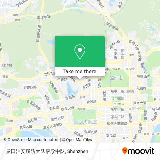 景田治安联防大队康欣中队 map