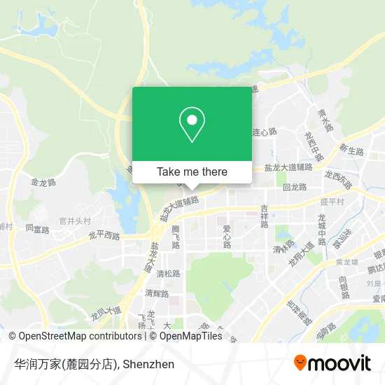 华润万家(麓园分店) map