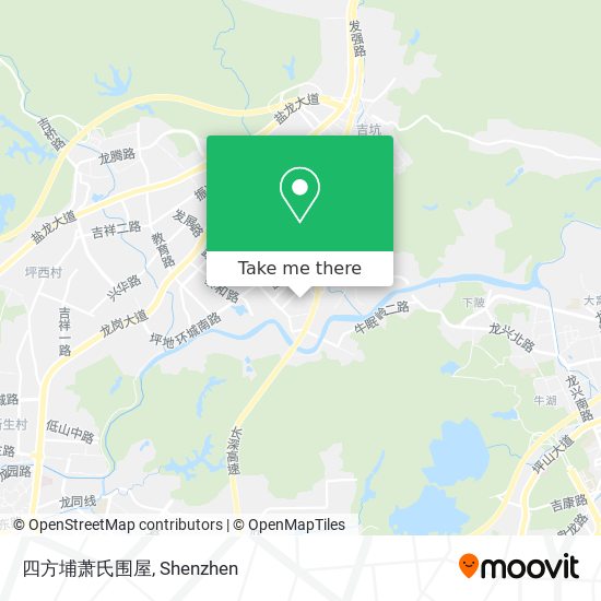 四方埔萧氏围屋 map