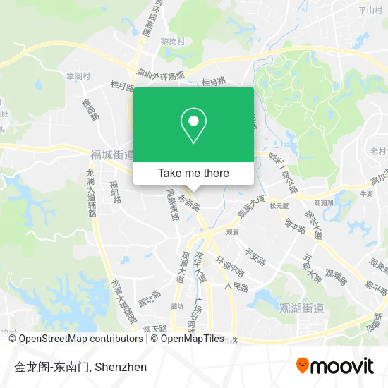 金龙阁-东南门 map