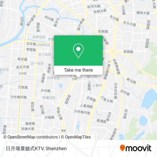 日月颂量贩式KTV map