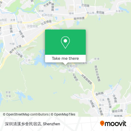 深圳清溪乡舍民宿店 map