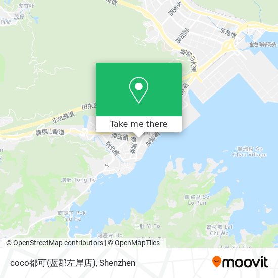 coco都可(蓝郡左岸店) map