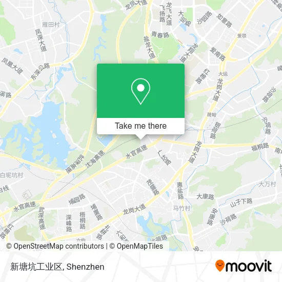 新塘坑工业区 map