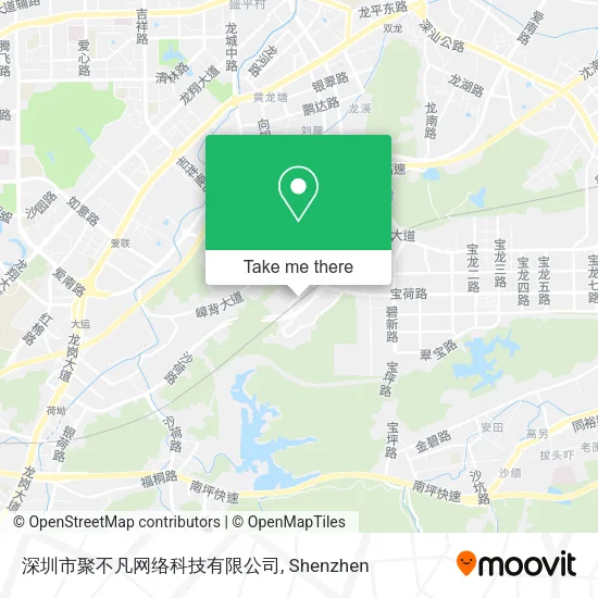 深圳市聚不凡网络科技有限公司 map