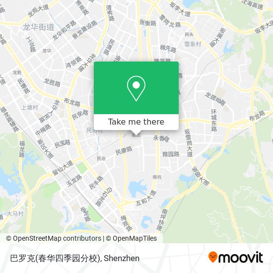 巴罗克(春华四季园分校) map