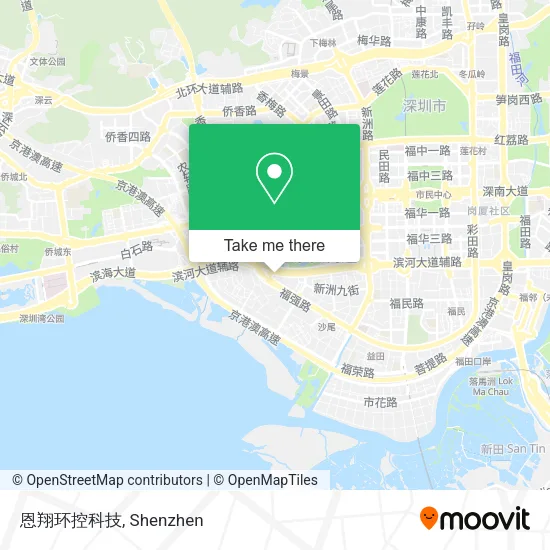 恩翔环控科技 map