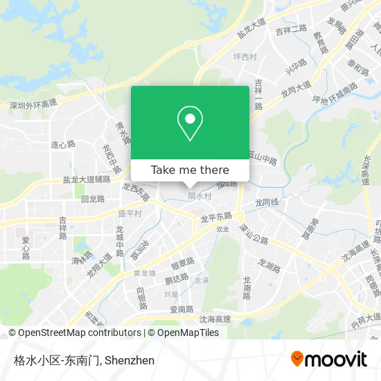 格水小区-东南门 map