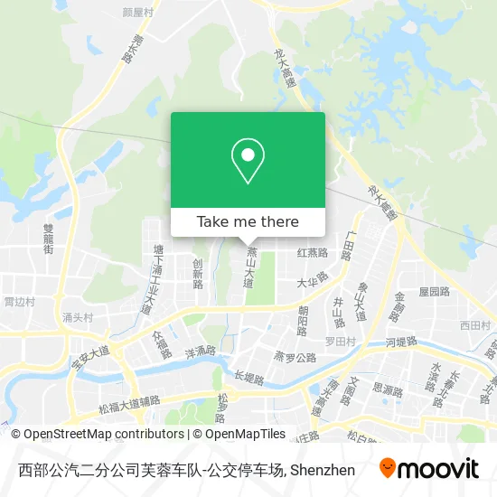 西部公汽二分公司芙蓉车队-公交停车场 map