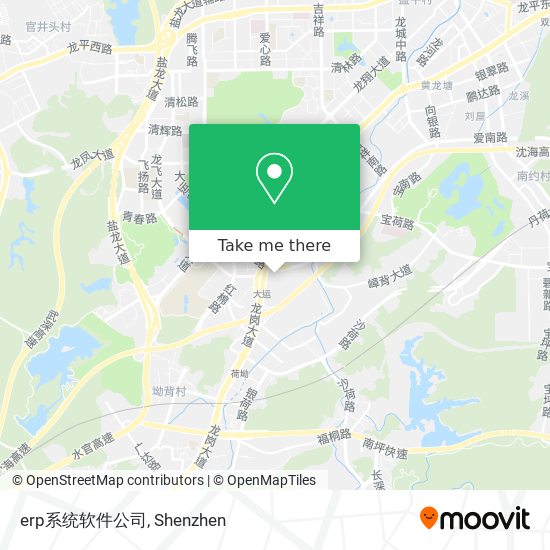 erp系统软件公司 map