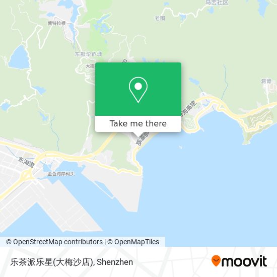 乐茶派乐星(大梅沙店) map
