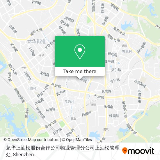 龙华上油松股份合作公司物业管理分公司上油松管理处 map