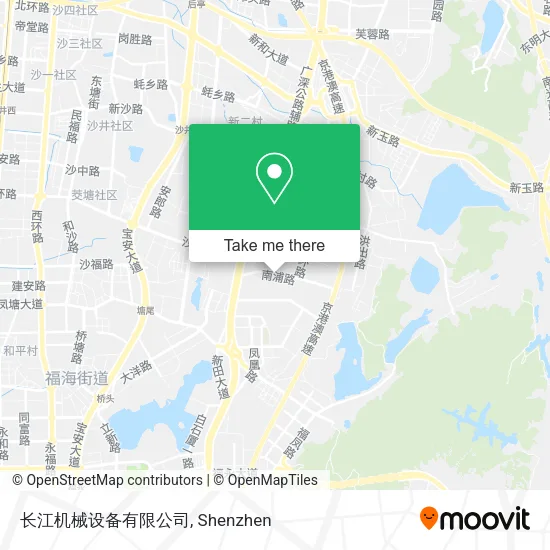 长江机械设备有限公司 map