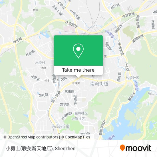 小勇士(联美新天地店) map