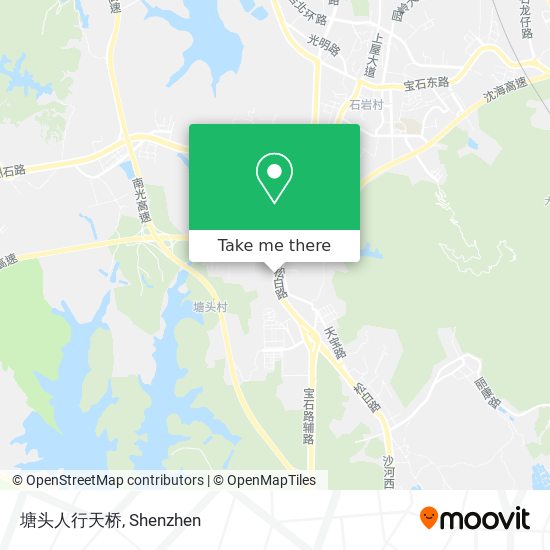 塘头人行天桥 map