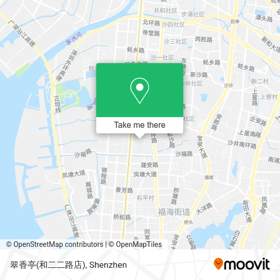 翠香亭(和二二路店) map