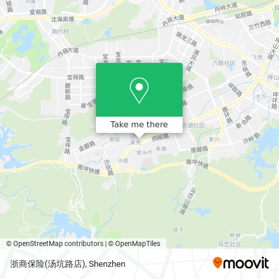 浙商保险(汤坑路店) map