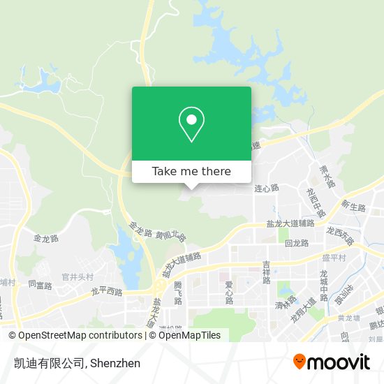 凯迪有限公司 map