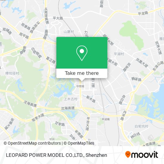 LEOPARD POWER MODEL CO.,LTD. map