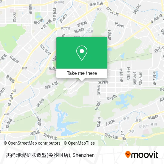 杰尚璀璨护肤造型(尖沙咀店) map