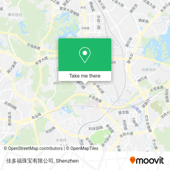 佳多福珠宝有限公司 map