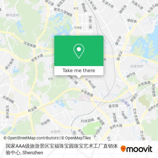 国家AAA级旅游景区宝福珠宝园珠宝艺术工厂直销体验中心 map