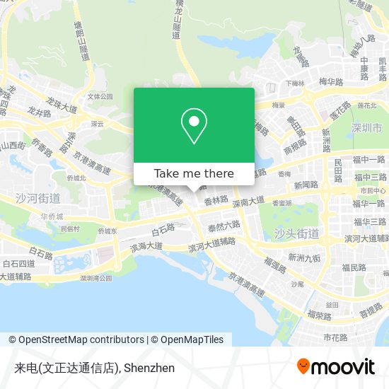 来电(文正达通信店) map