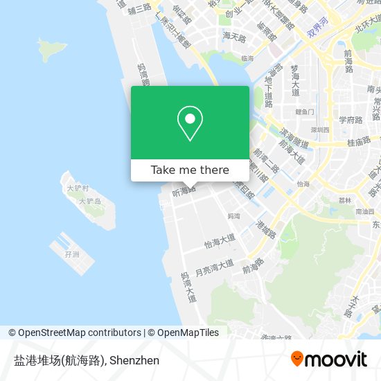 盐港堆场(航海路) map