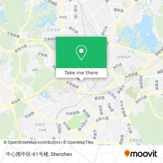 中心围中区-61号楼 map