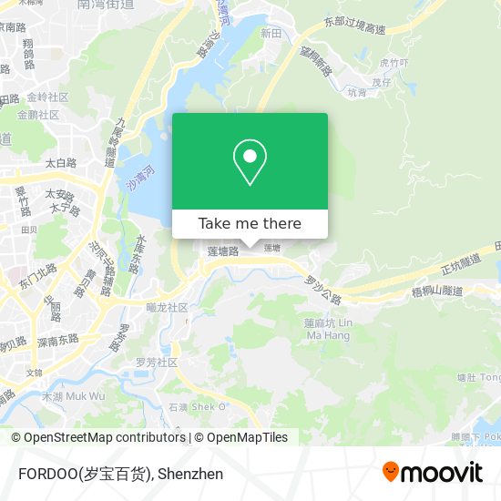 FORDOO(岁宝百货) map