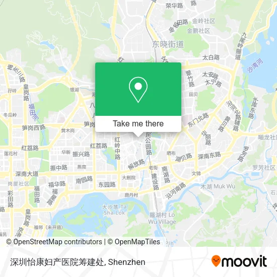 深圳怡康妇产医院筹建处 map