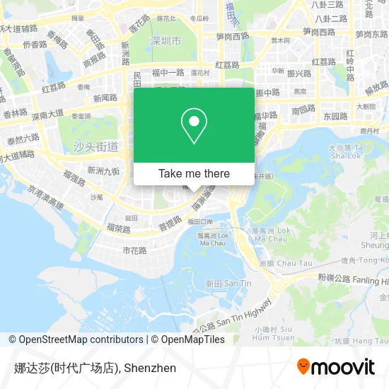 娜达莎(时代广场店) map