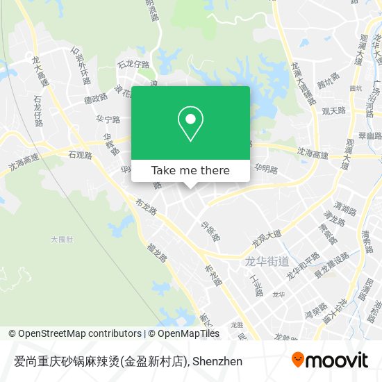 爱尚重庆砂锅麻辣烫(金盈新村店) map